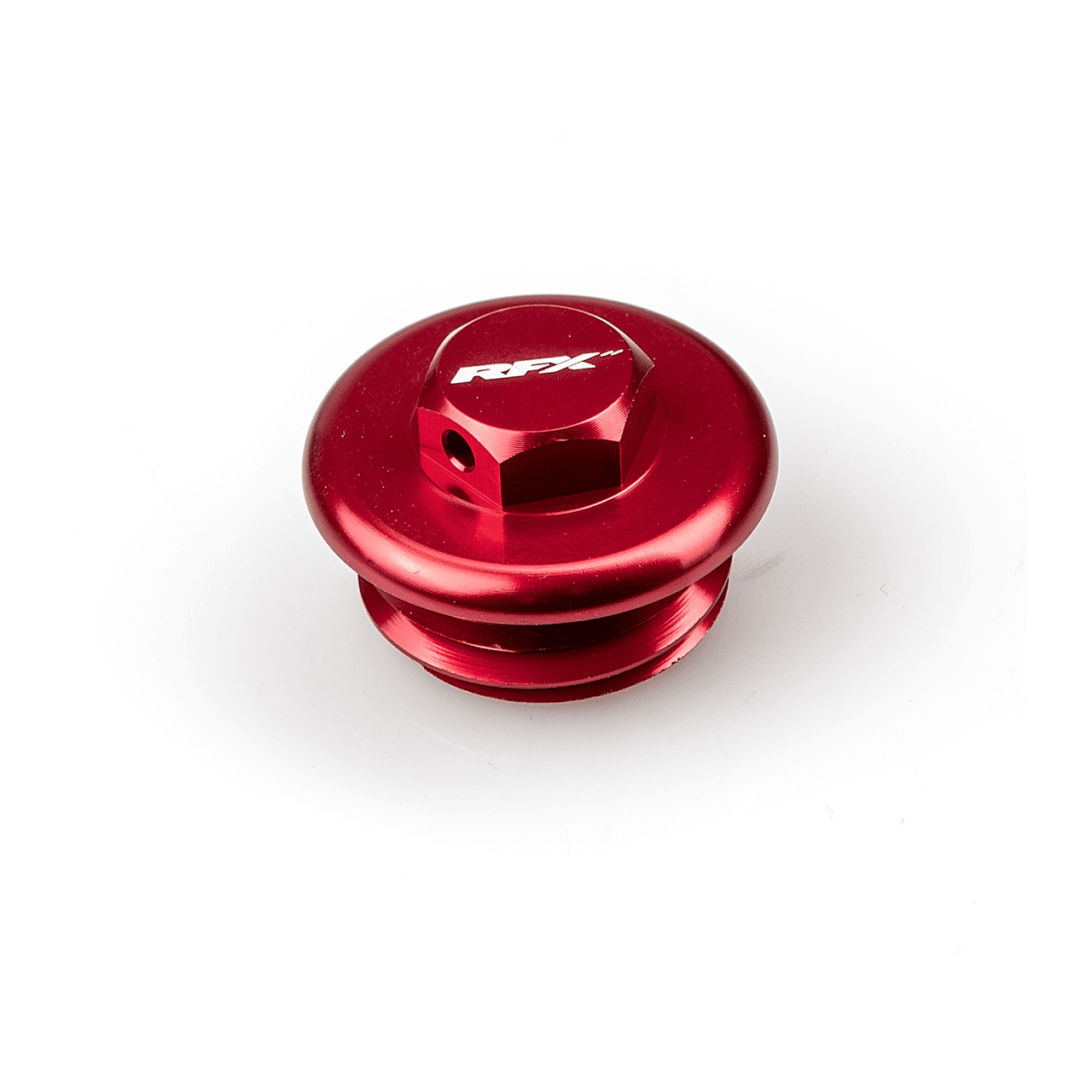 RFX Oil Filler Plug Red Honda