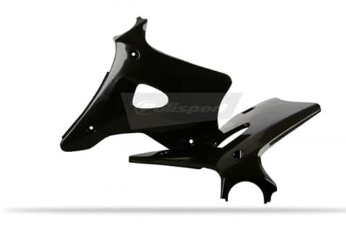 RADIATOR SCOOPS KX125 BLACK
