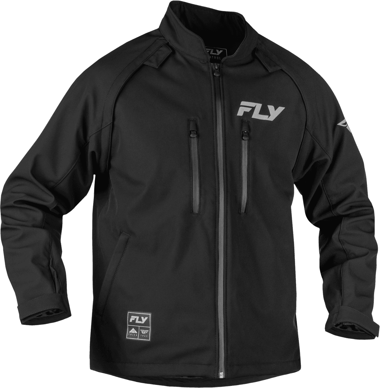 PATROL JACKET BLACK/GREY 2X