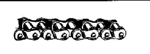 #38-2 DOUBLE CHAIN 10 FT ROLL