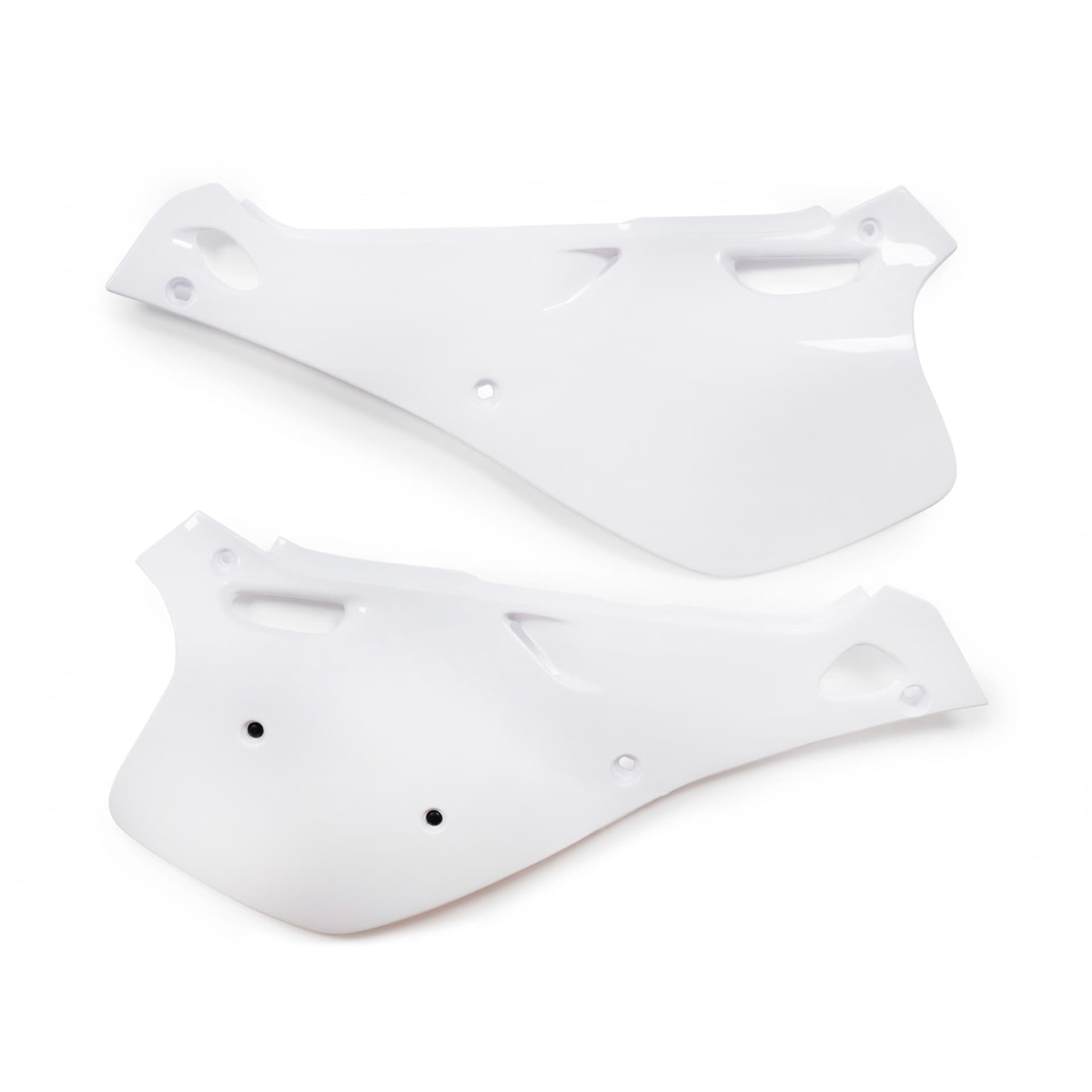 SIDE PANELS YZ125/250 WHITE