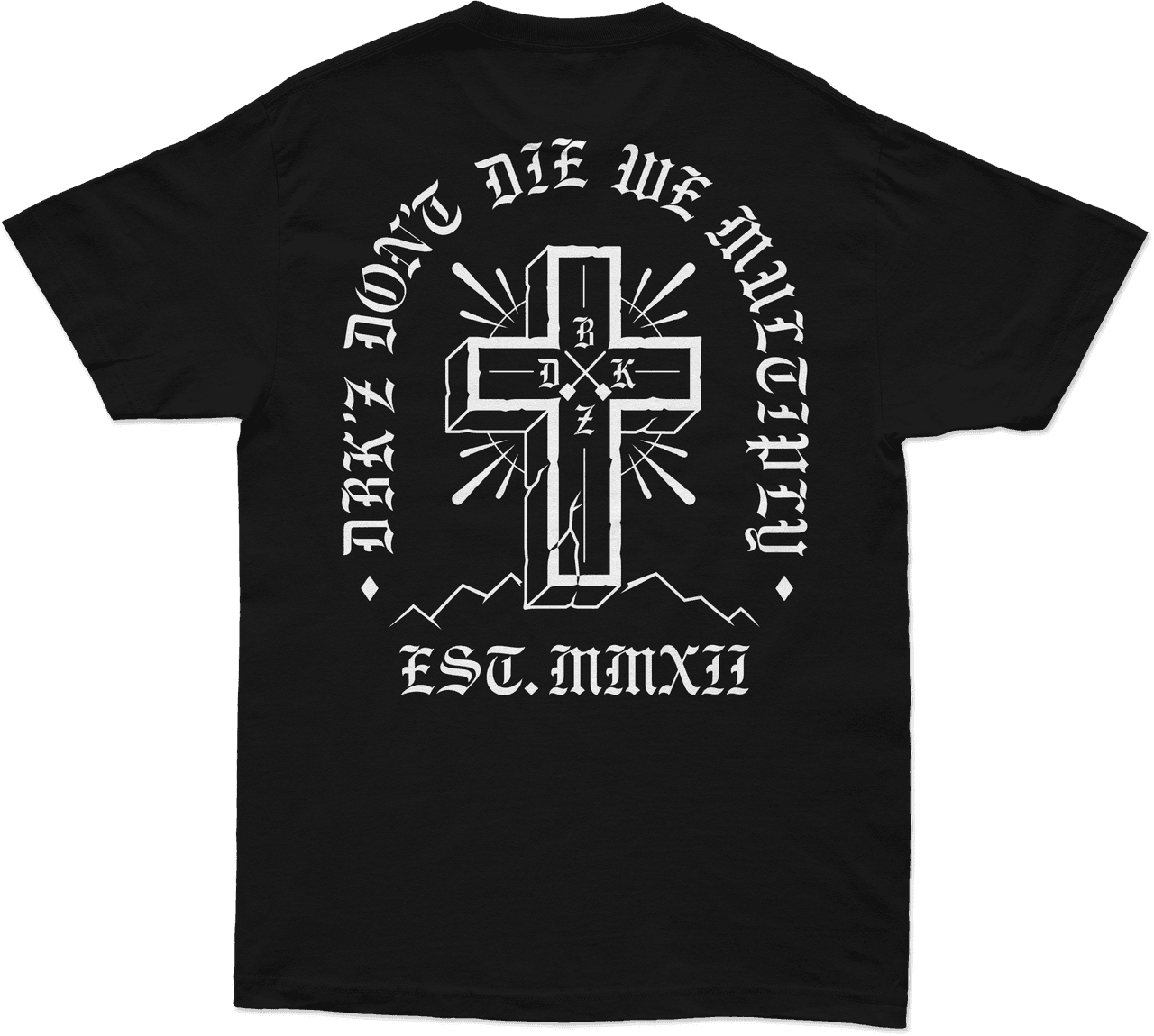 Dbk Multiply Tee Black MD