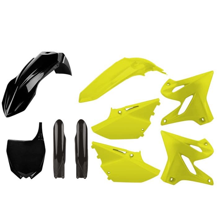 POLISPORT MX FULL KIT FLO YELLOW / BLACK