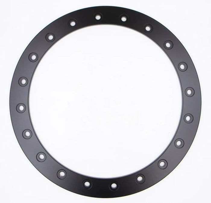 15" BLACK BL RING 20 HOLE 8MM