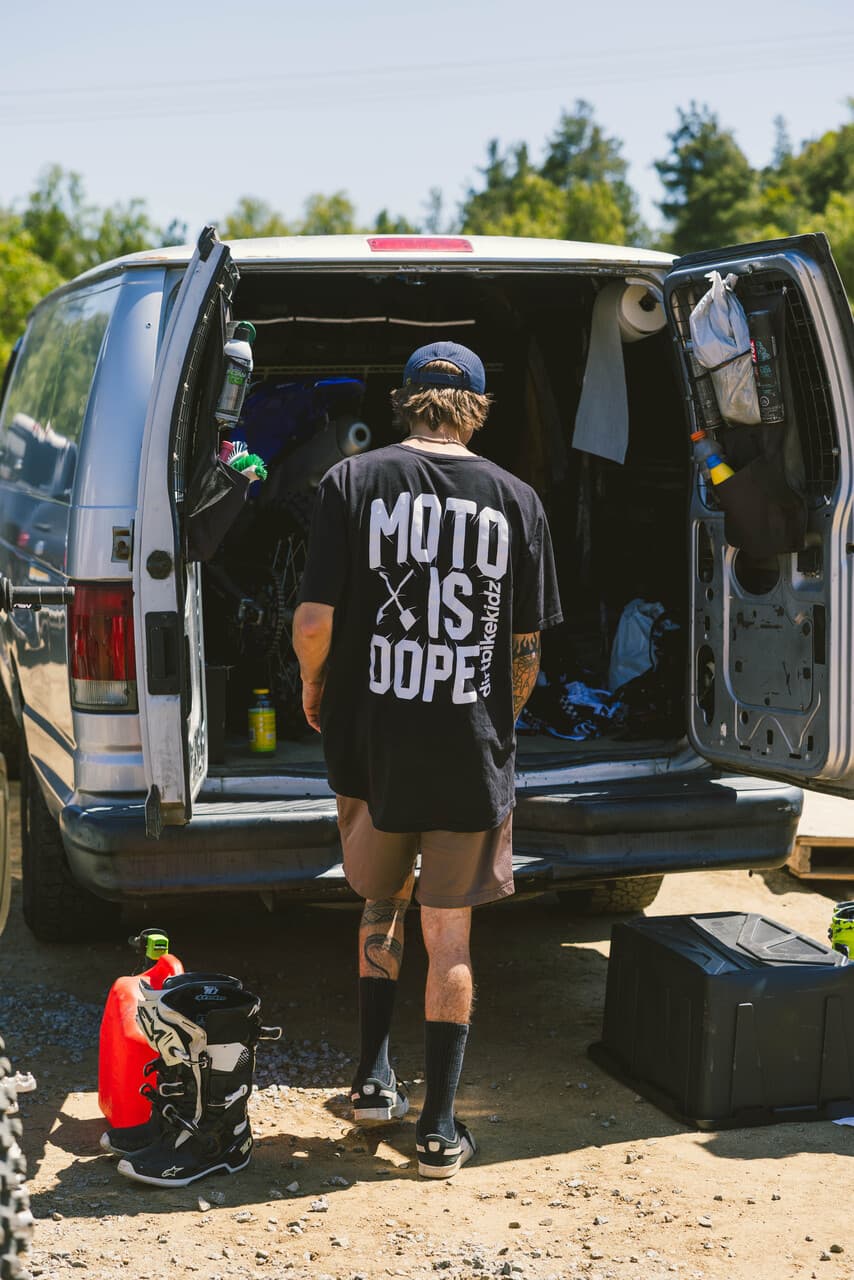 Dbk Moto Is Dope Tee Black XL, image 6 of 15
