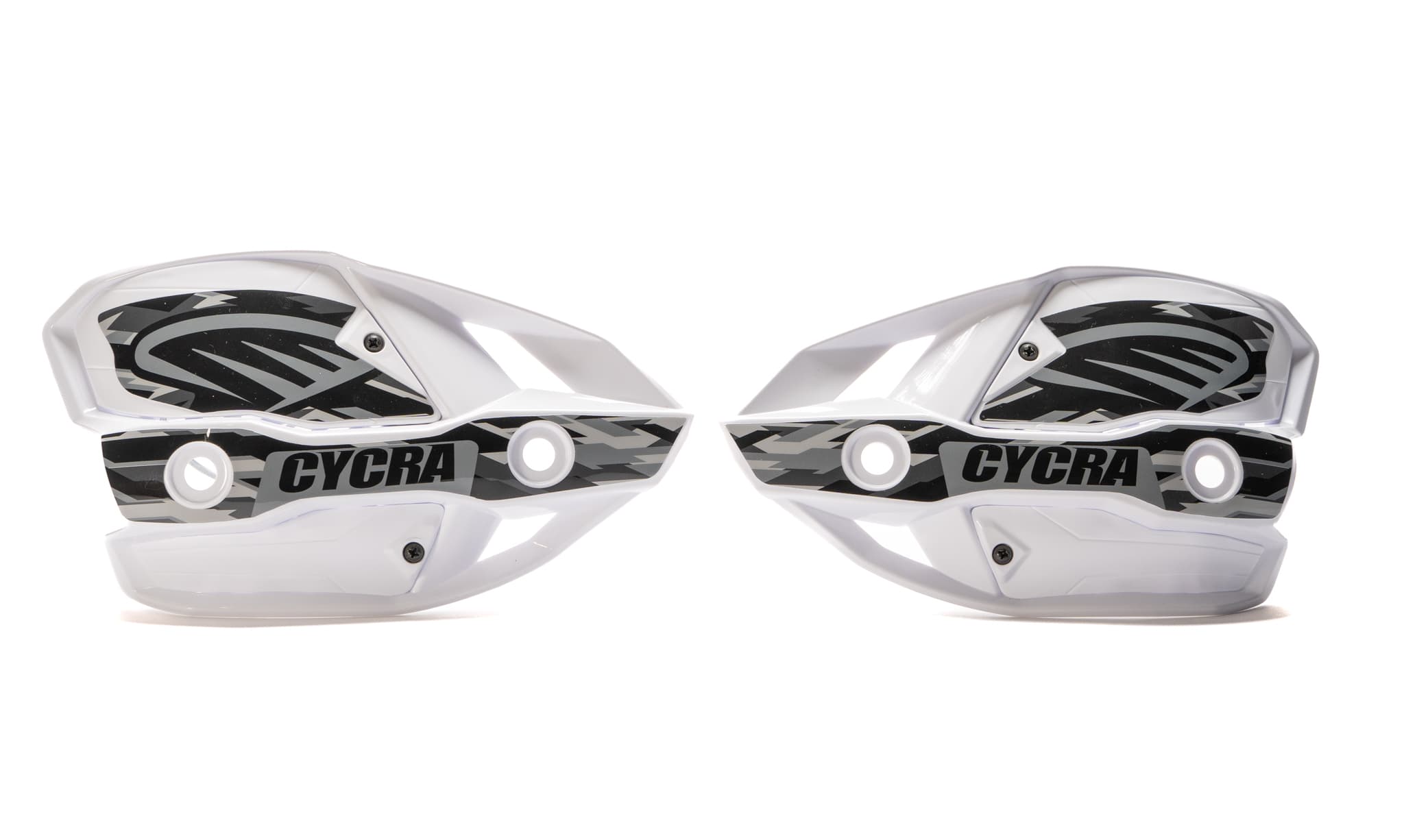 ULTRA HANDSHIELDS W/COVERS WHITE
