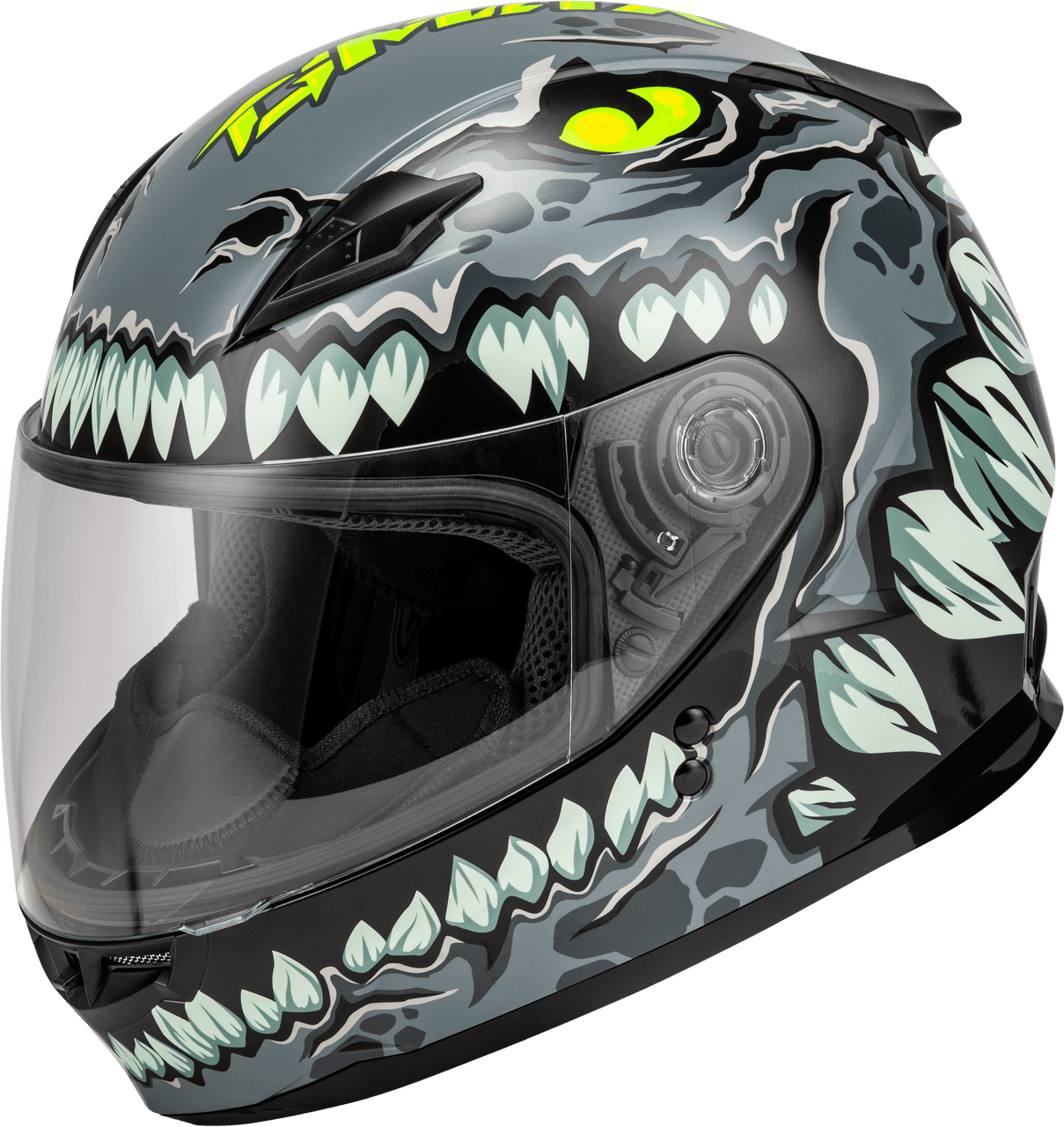 YOUTH GM-49Y DRAX HELMET GREY YS