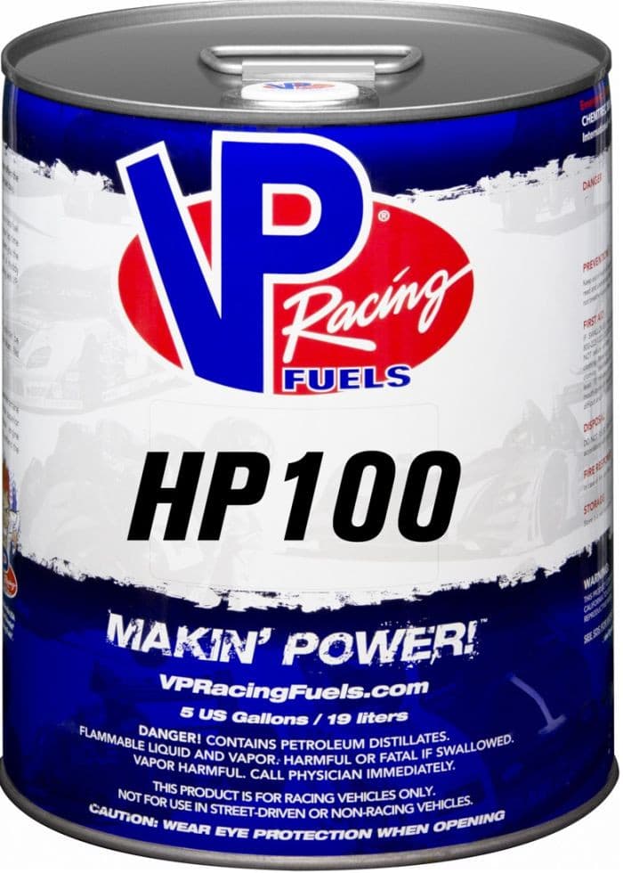 VP RACING FUELS HP100 5 GALLON PAIL
