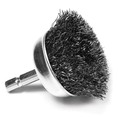 CUPPED WIRE BRUSH 2"