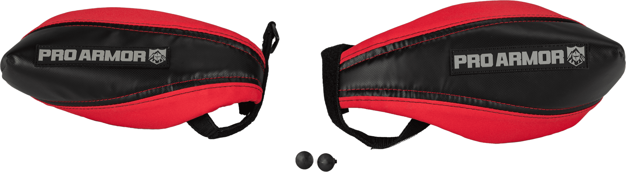 HAND GUARDS BLK/RED