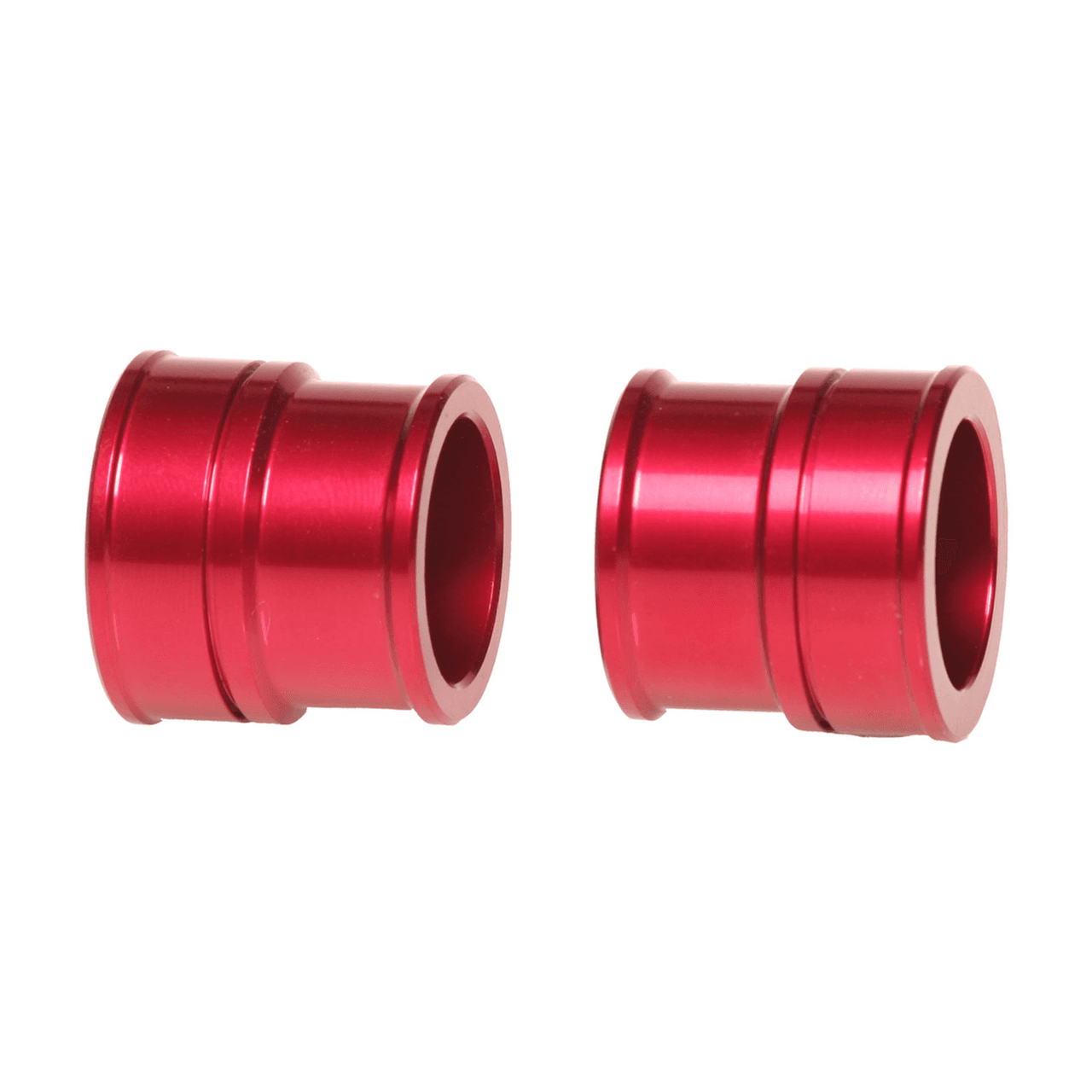 FRONT WHEEL SPACERS RED SUZ