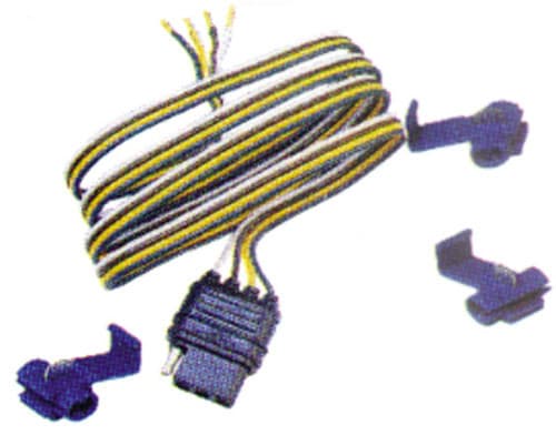 48" 4 WIRE FLAT - CAR END