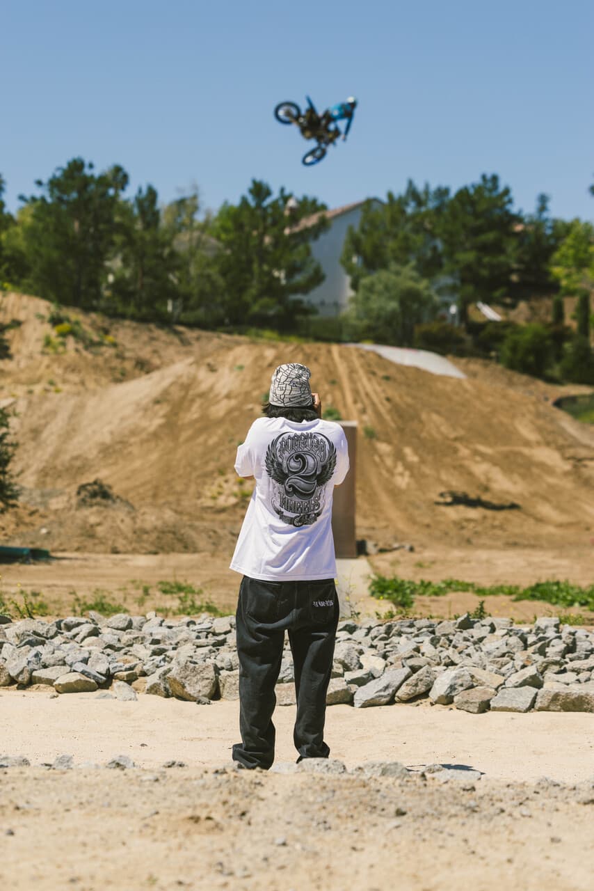 Dbk Two Wheels Tee White SM, image 6 of 9