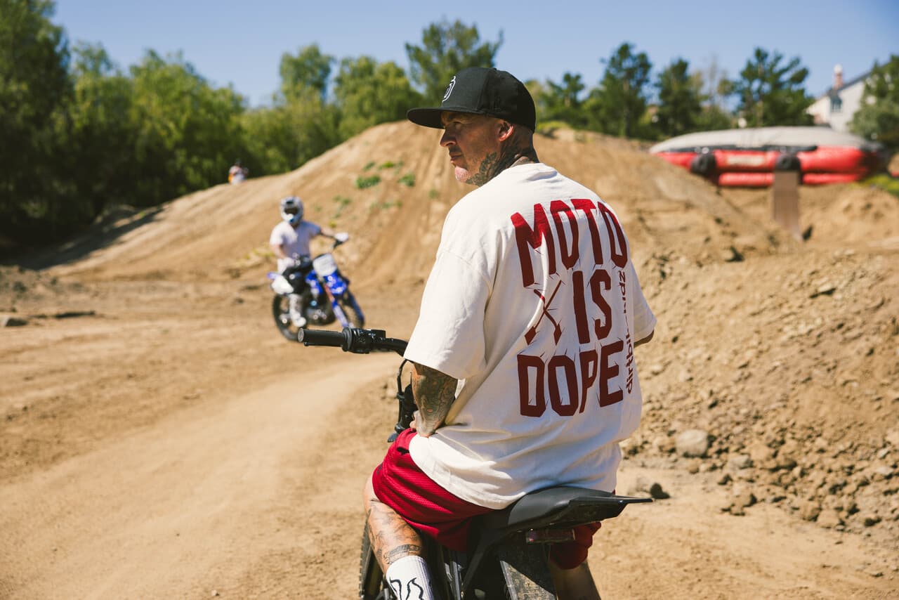 Dbk Moto Is Dope Tee Cream 2X, image 4 of 12