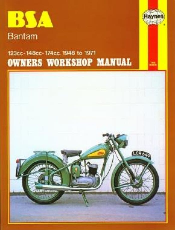 BSA BANTAM, '48-'71 HAYNES MANUAL