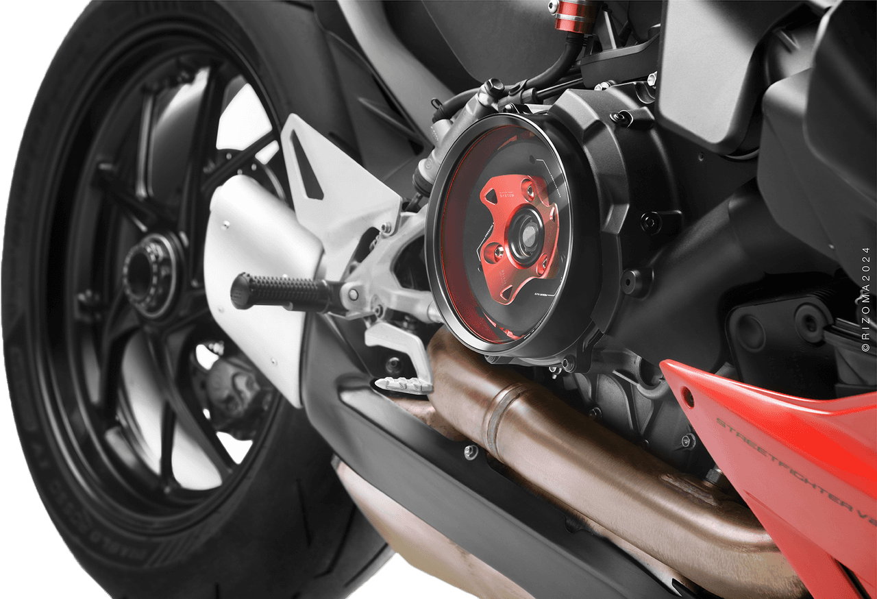 CLUTCH COVER RED DUC V2