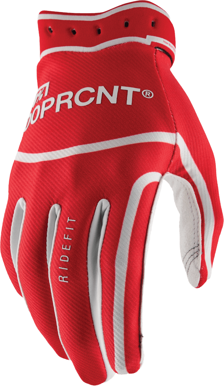 RIDEFIT GLOVES RED XL