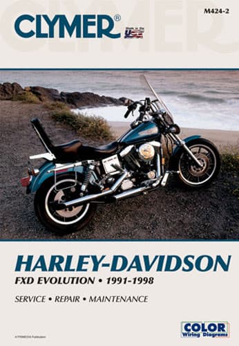 CLYMER MANUAL HD FXD EVOLUTION 91-98