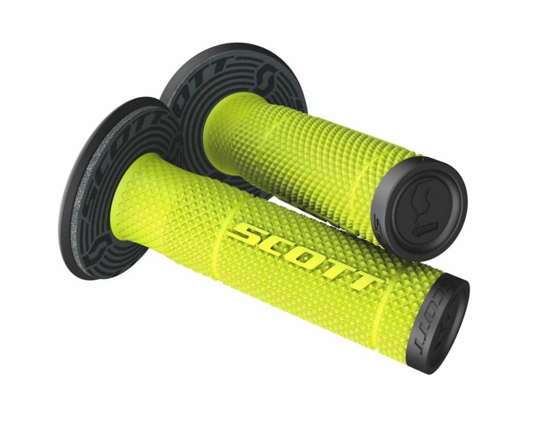 SX2 GRIPS BLACK/NEON YELLOW
