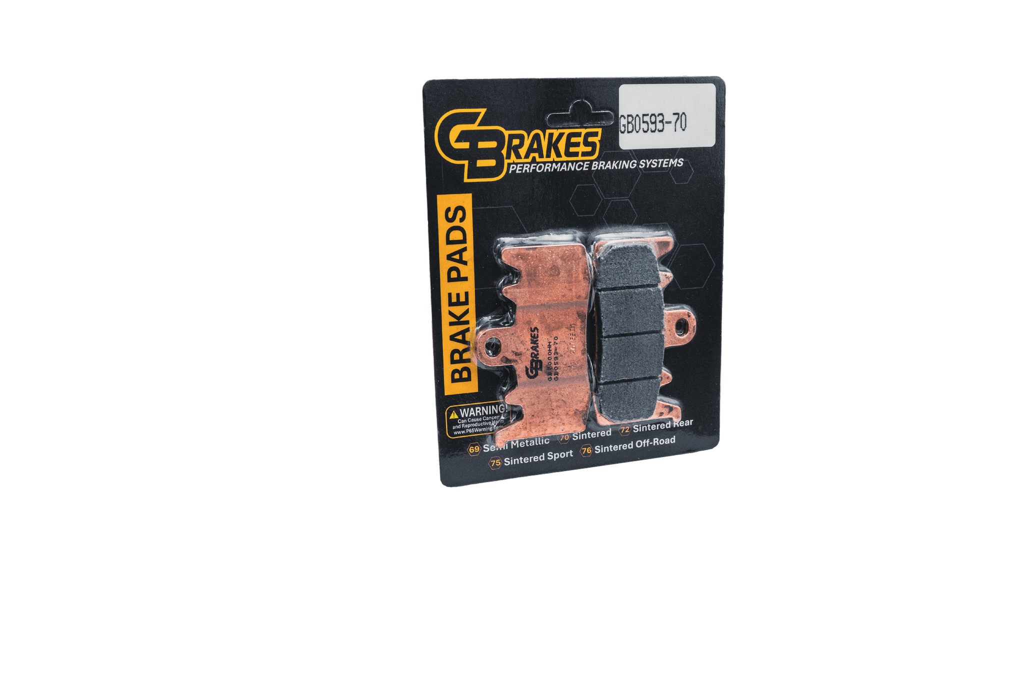 BRAKE PADS HH SINTERED REAR