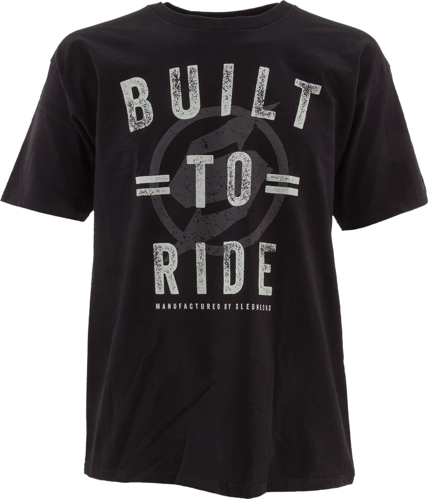 BUILT TO RIDE TEE BLACK M