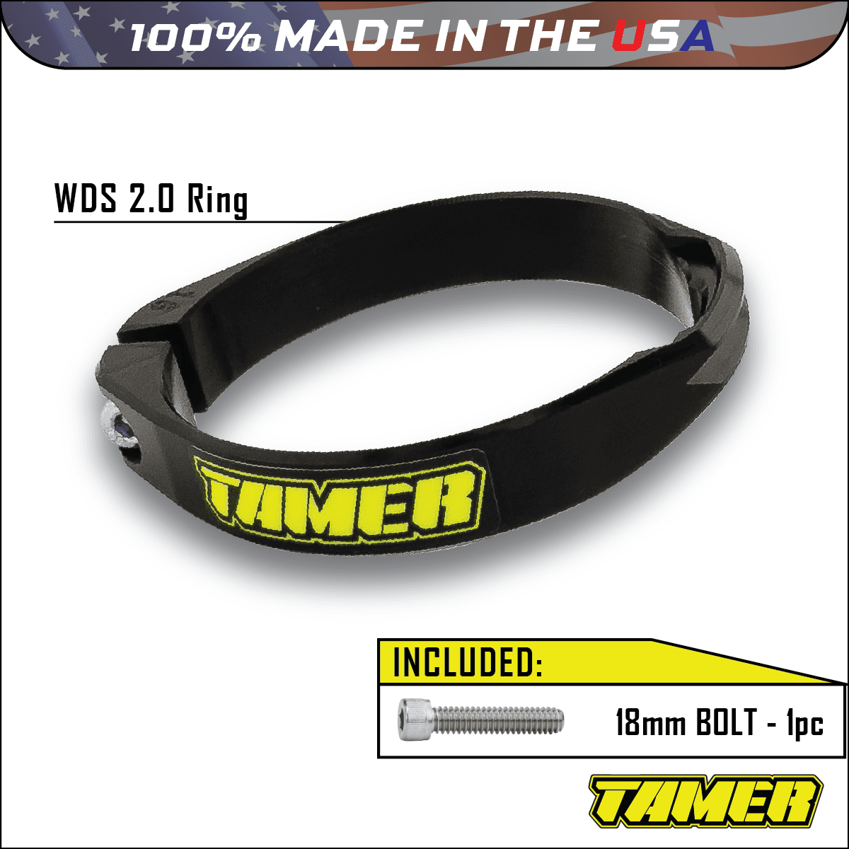 TAMER WDS 2.0 RING ONLY BLACK