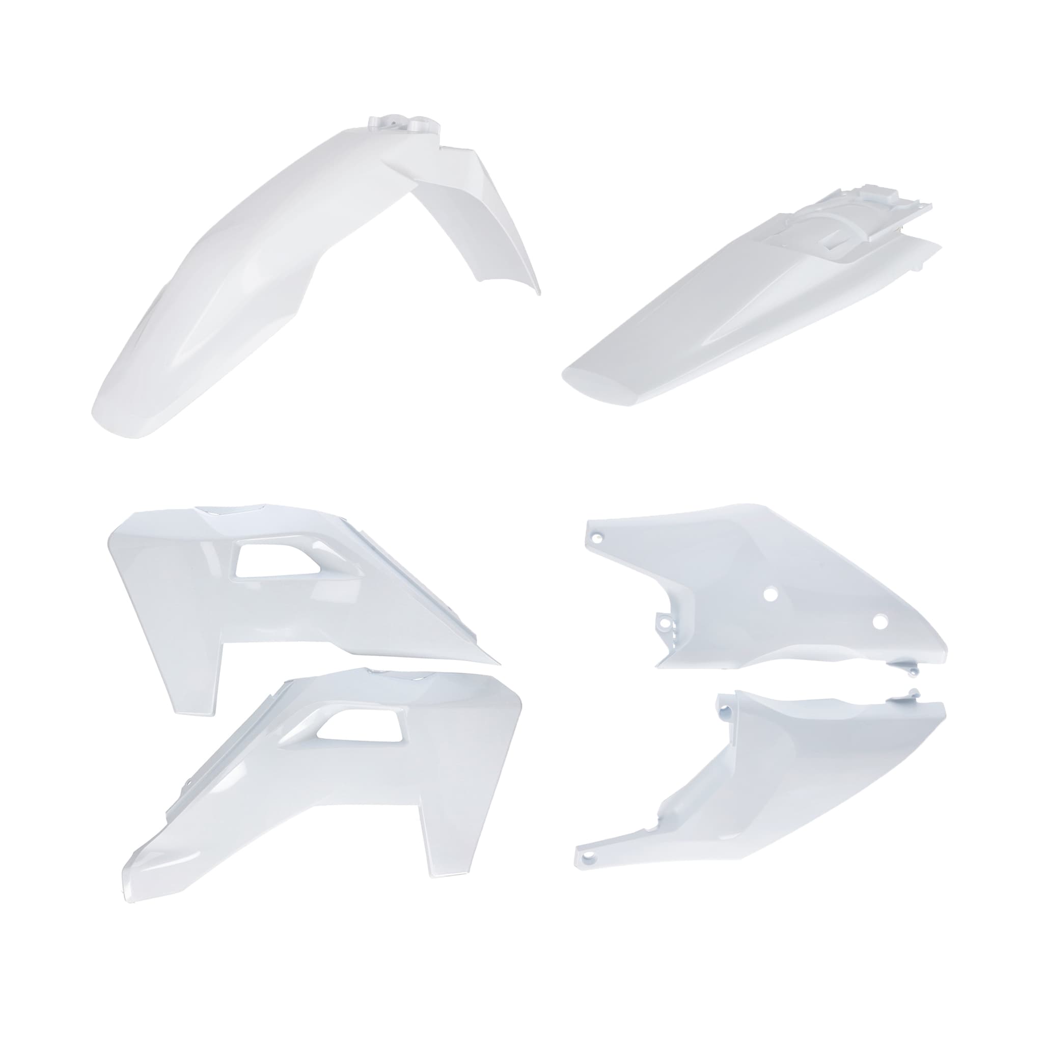 Acerbis Plastic Kit Husqvarna White