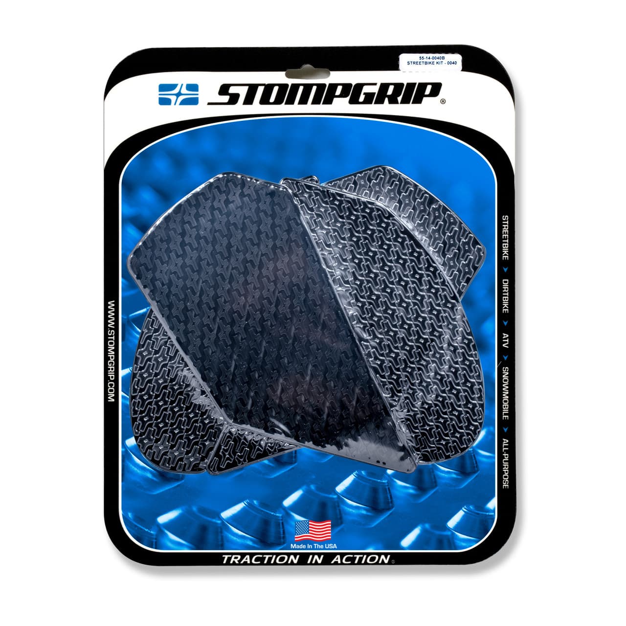 TANK PAD KIT ICON BLACK