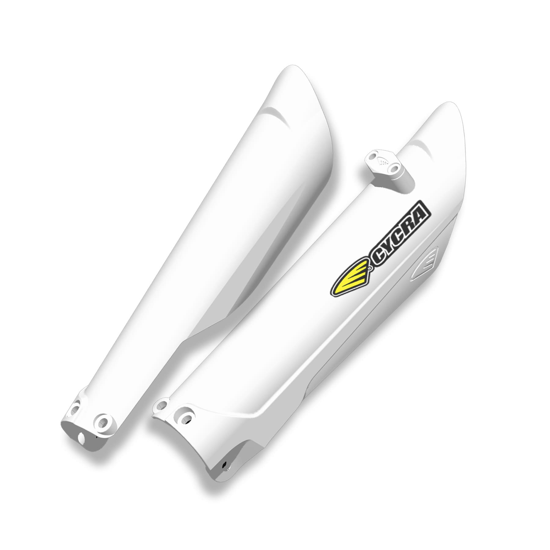 Cycra Fork Guards White