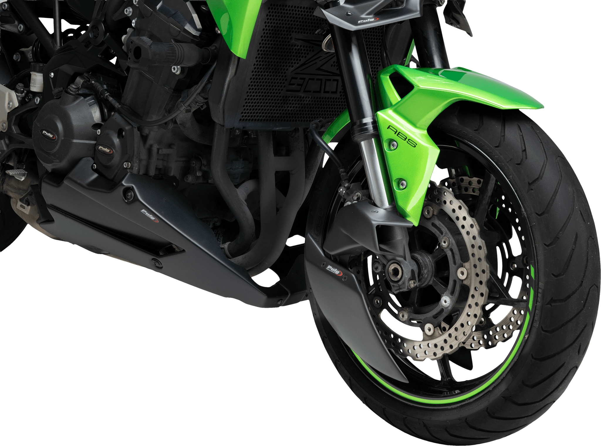 BRAKE COOLER 2.0 MATTE BLACK KAW