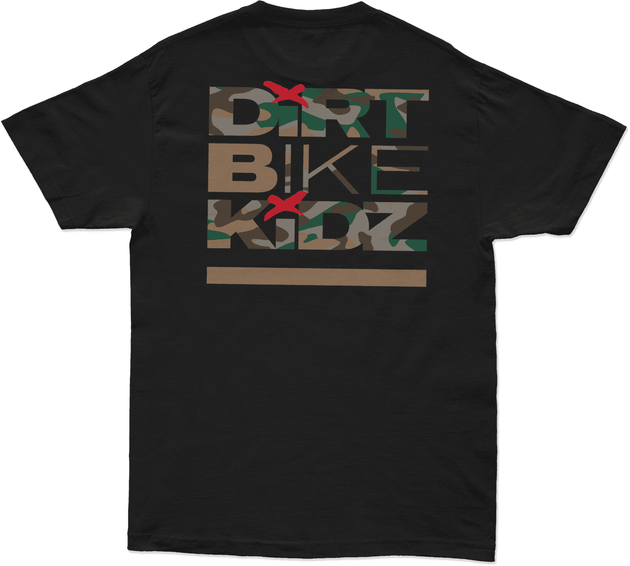 Dbk Camo Shovels Tee Black MD, image 2 of 2