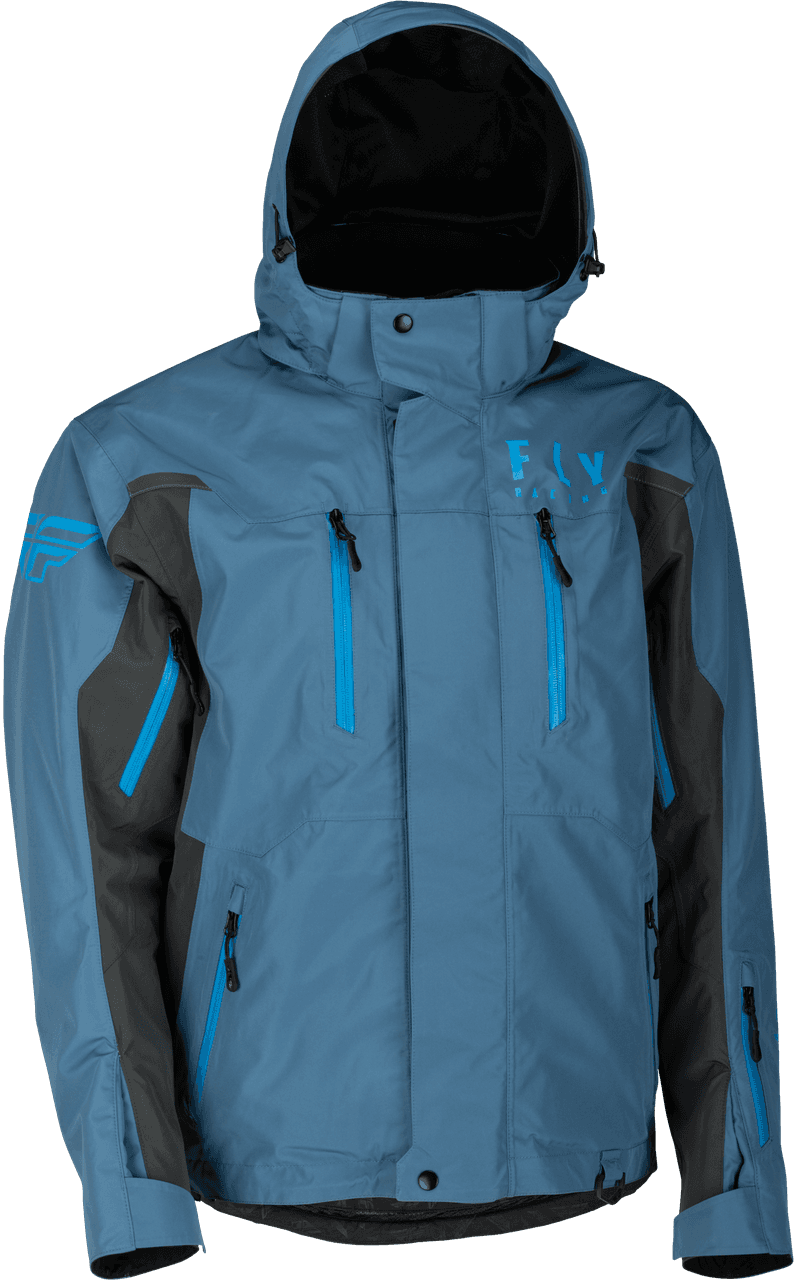 INCLINE JACKET BLUE/GREY XL