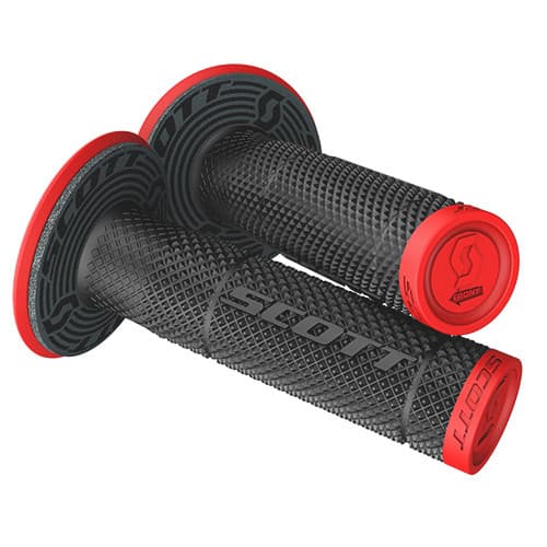 SX2 GRIPS NEON RED/BLACK