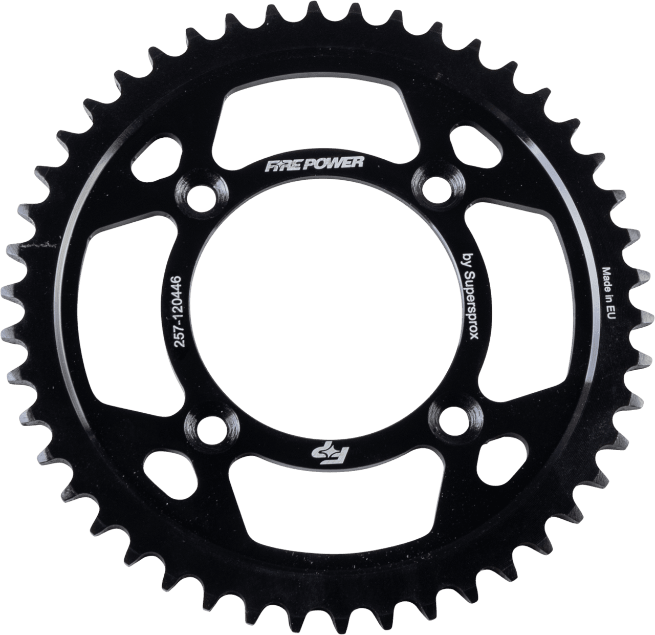 REAR SPROCKET STEEL 46T BLK