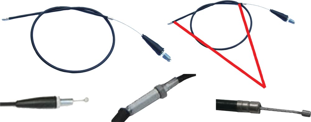 THROTTLE CABLE T4 30.5"