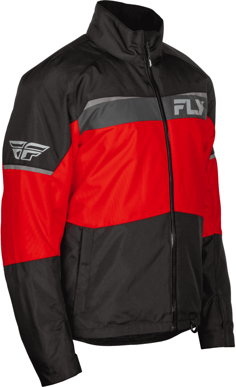 AURORA JACKET RED/BLACK 4X