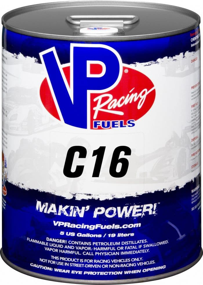 VP RACING FUELS C16 5 GALLON PAIL
