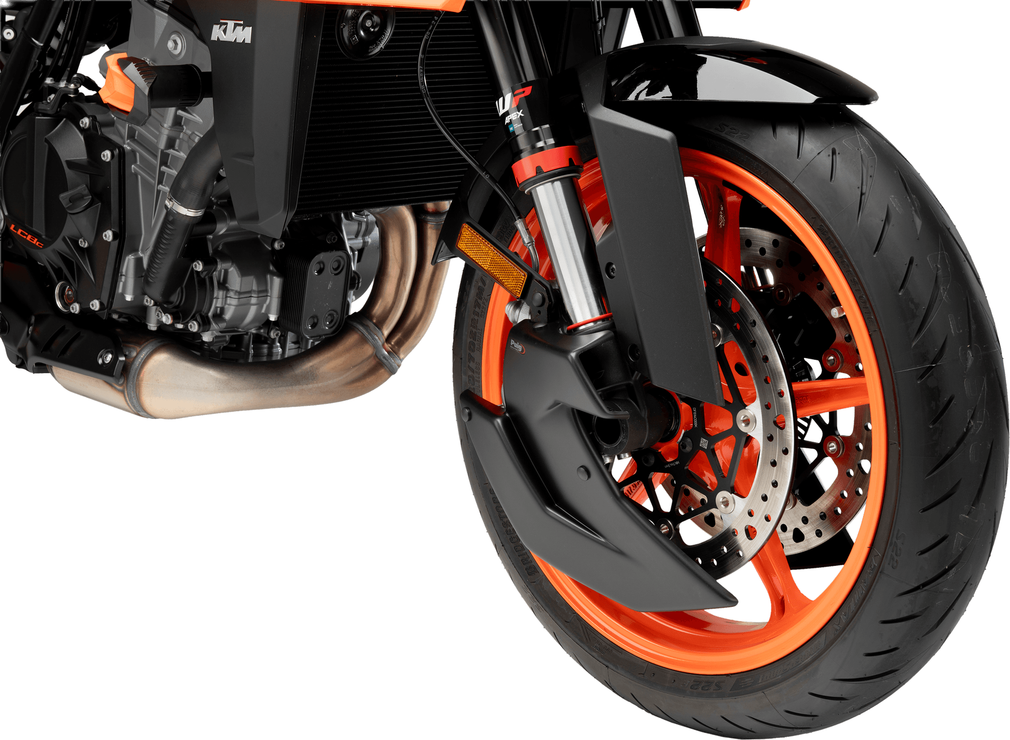BRAKE COOLER MATTE BLACK KTM