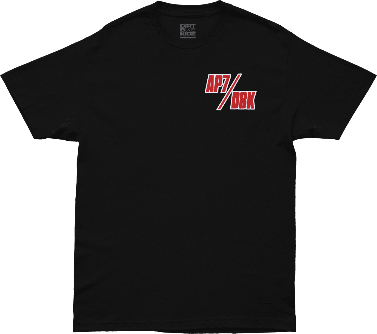 Dbk AP7 Holeshot Tee Black LG, image 3 of 4