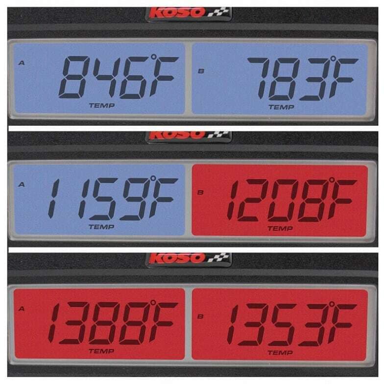 Koso Dual Egt Gauge Standard, image 2 of 2