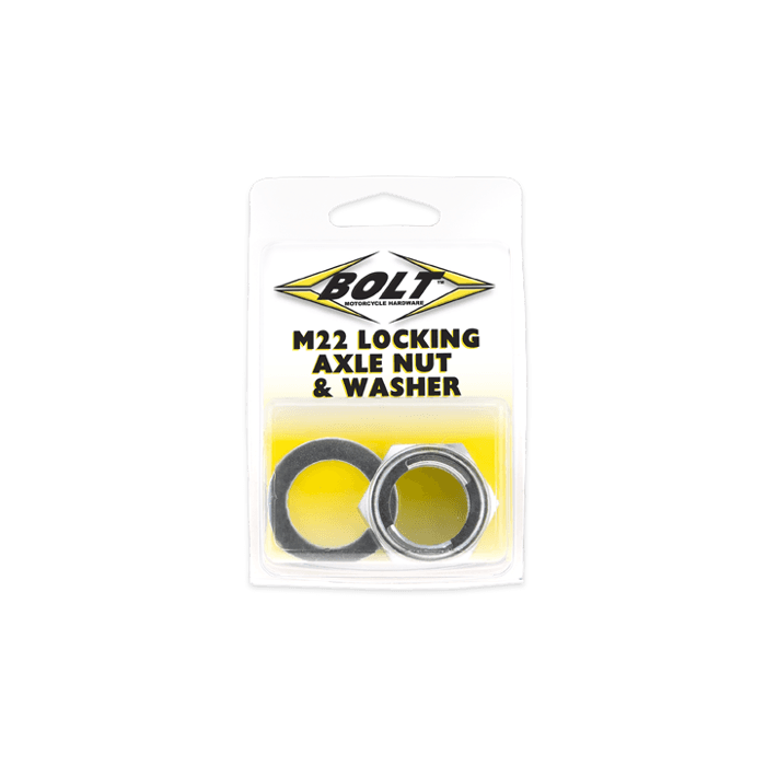 LOCKING AXLE NUT 22MM