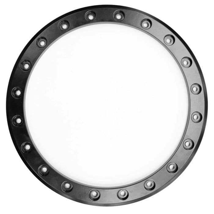 14" BLACK BL RING 20 HOLE 12MM