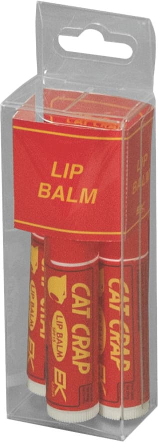 Cat Crap Lip Balm 0.15OZ 3/Pack