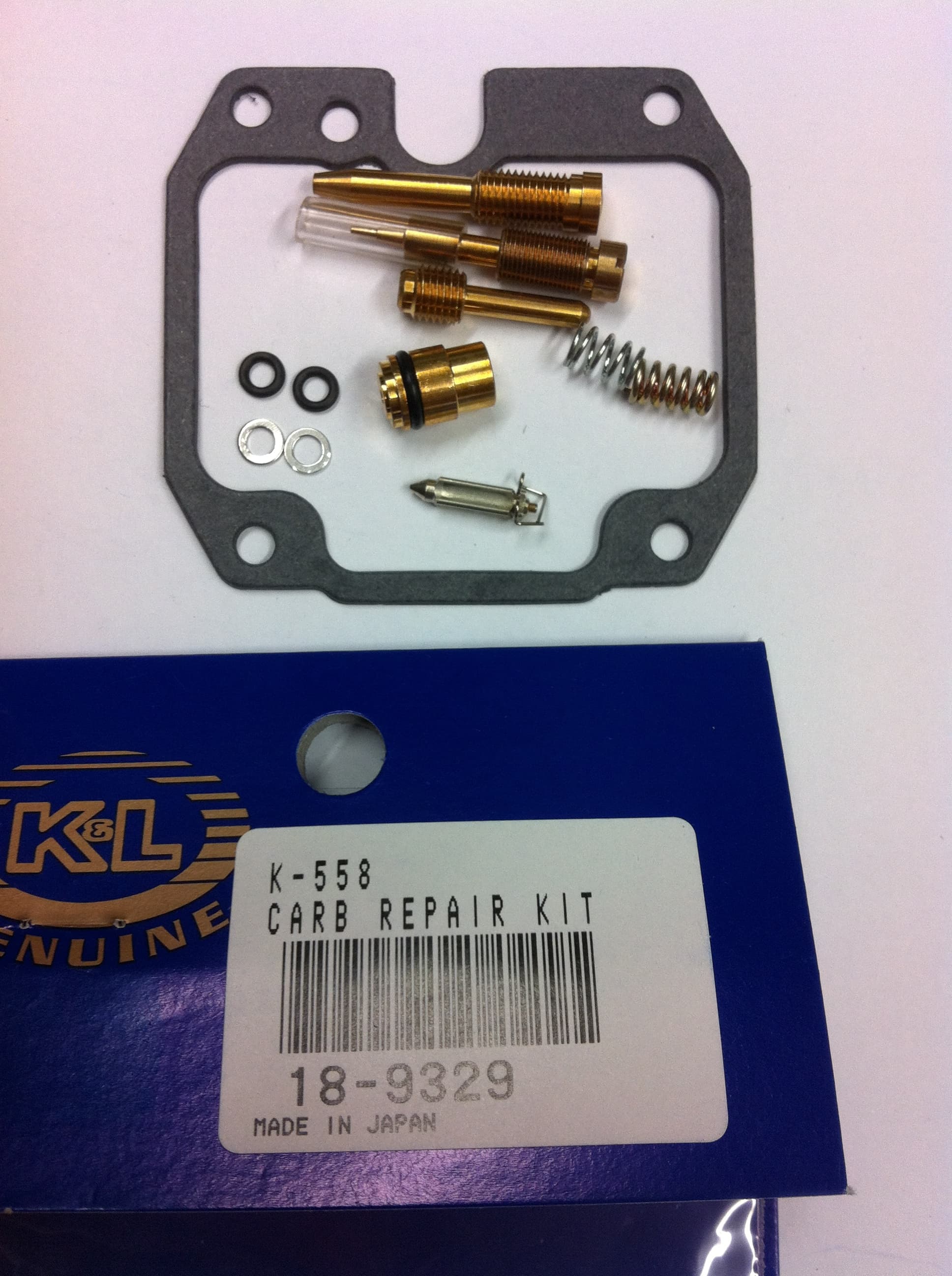K&L Carburetor Repair Kit, image 2 of 2
