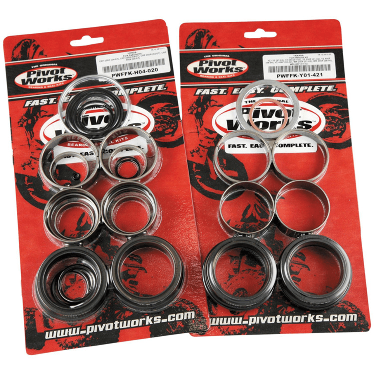 PIVOT WORKS FORK REBUILD KITS