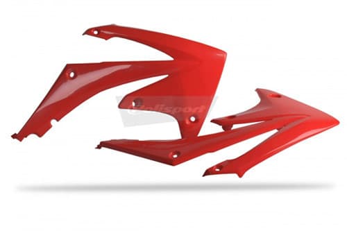 RADIATOR SHROUD RED