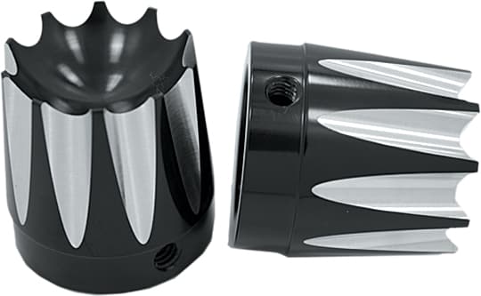 AXLE NUT COVER EXCALIBUR BLACK 1"