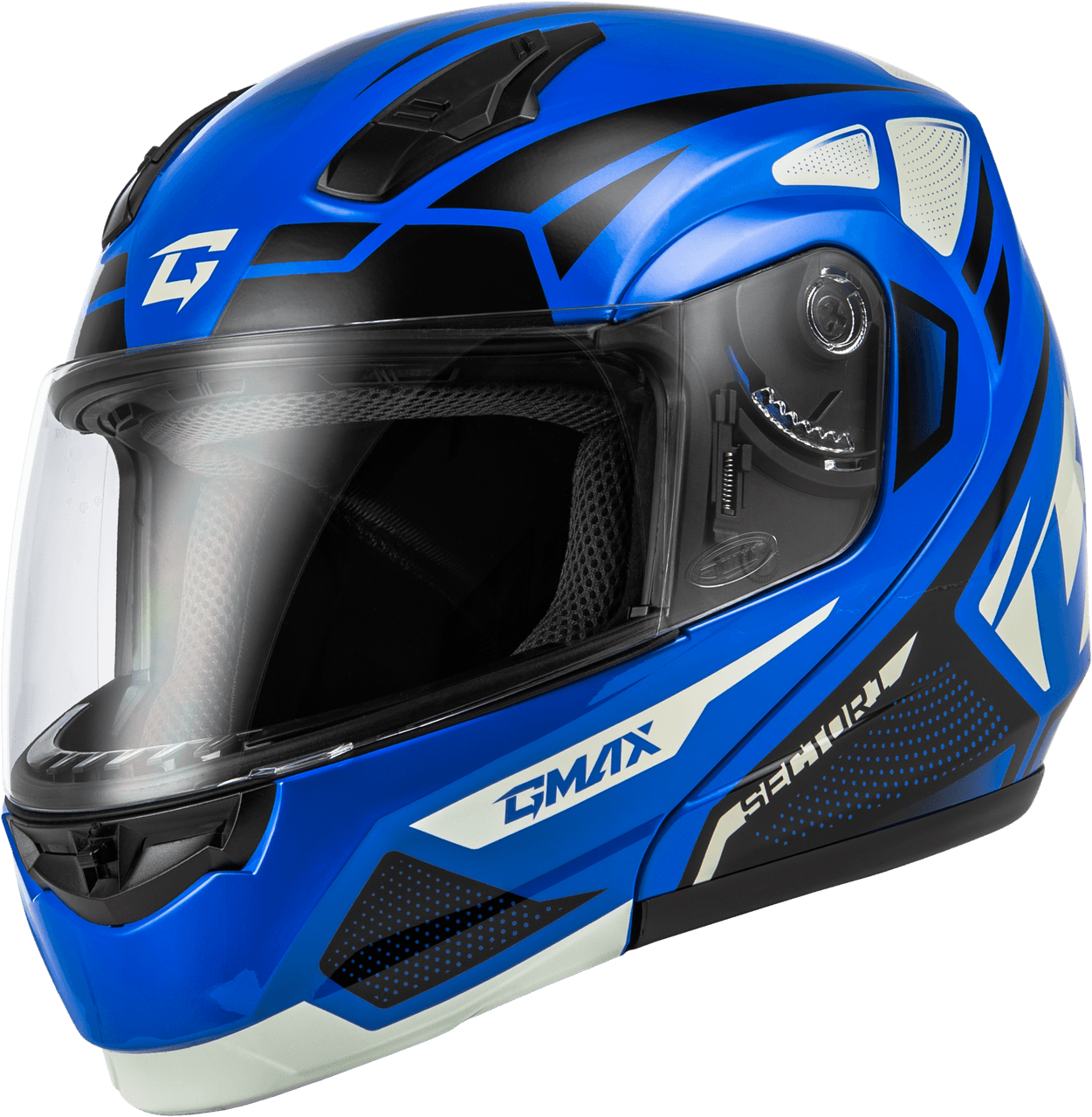 MD-04 SECTOR HELMET BLUE/BLACK 2X