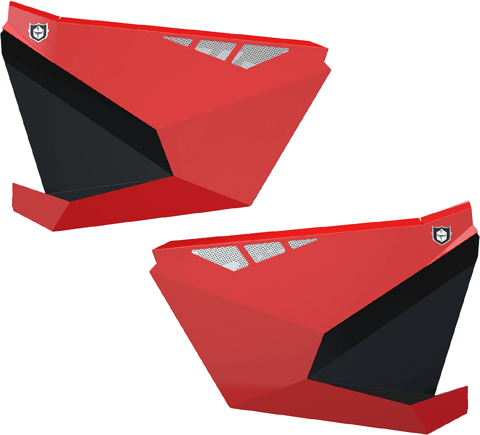 RZR PRO XP DOORS RED POL