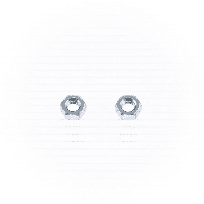 HEX NUT M6 10/PK